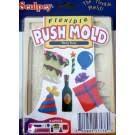 Flexible Push Mold - Party Time