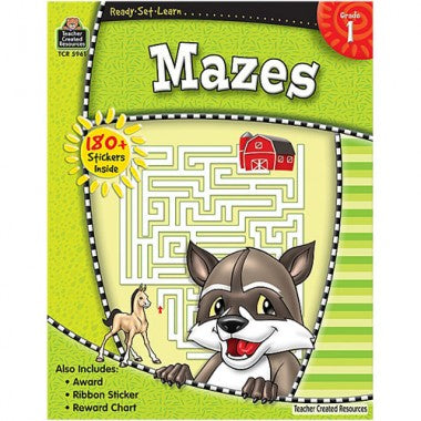 Ready-Set-Learn-Mazes Grade 1