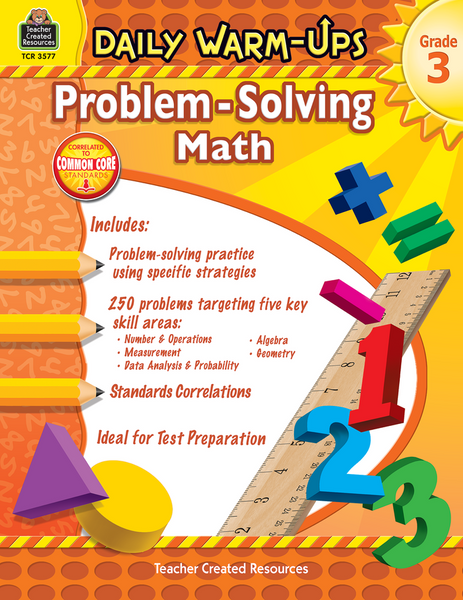 Daily Warm-Ups: Problem Solving Math Grade 3