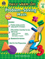 Daily Warm-Ups: Problem Solving Math Grade 4