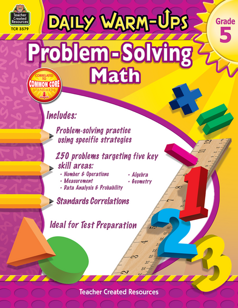 Daily Warm-Ups: Problem Solving Math Grade 5