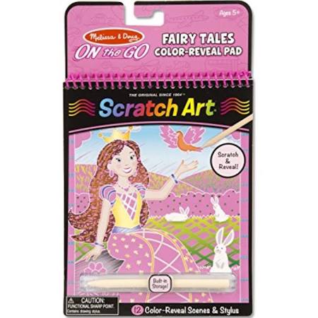 Scratch Art On The Go Fairy Tales