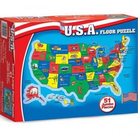 Floor Puzzles: USA