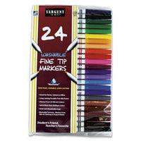 24ct Washable Fine Tip Markers
