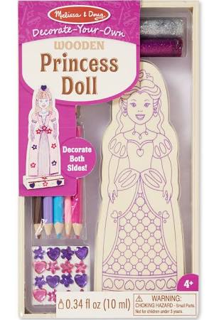 Wooden Princess Doll