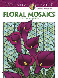 Floral Mosaics Coloring Book
