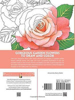 Gorgeous Garden Flowers to Draw and Color