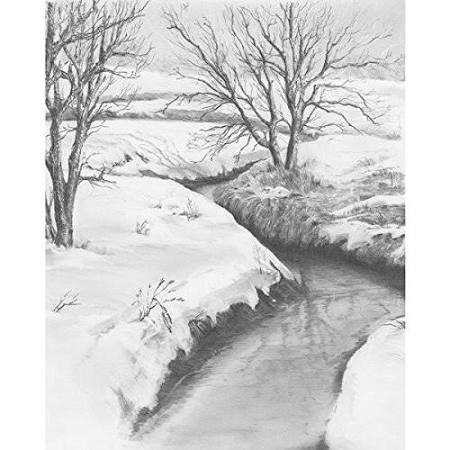 Sketching Made Easy-Winter Creek