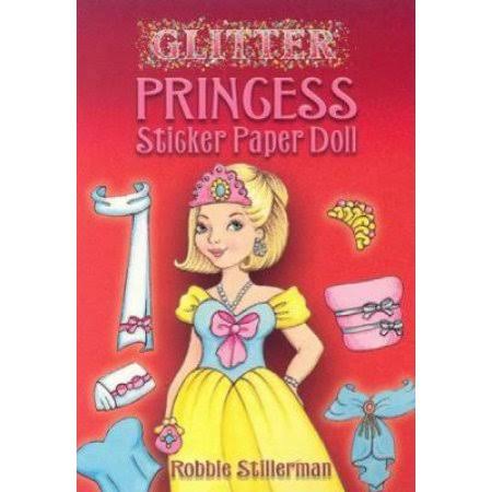 Glitter Princess Sticker Paper