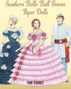 Southern Belle Ball Gowns Paper Dolls