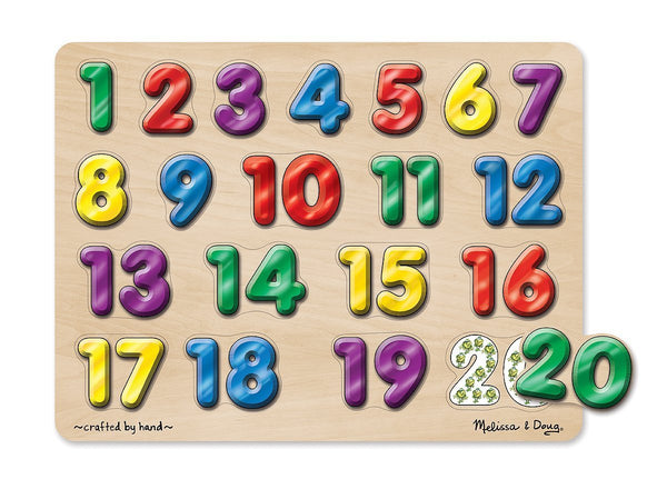 Numbers Sound Puzzle-Spanish