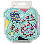 Sculpey Oven Bake - Clay Club Flower Power Jewelry