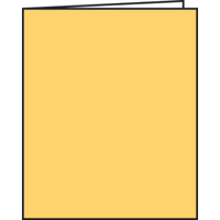 Yellow Blank Book