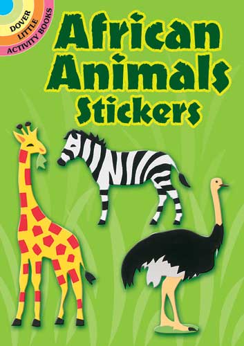 African Animals Stickers