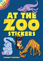 At the Zoo Stickers