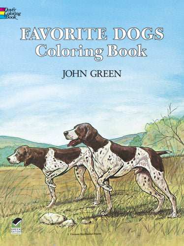 Favorite Dogs Coloring Book