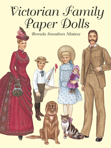 Victorian Family Paper Dolls
