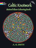 Celtic Knotwork Stained Glass Coloring Book