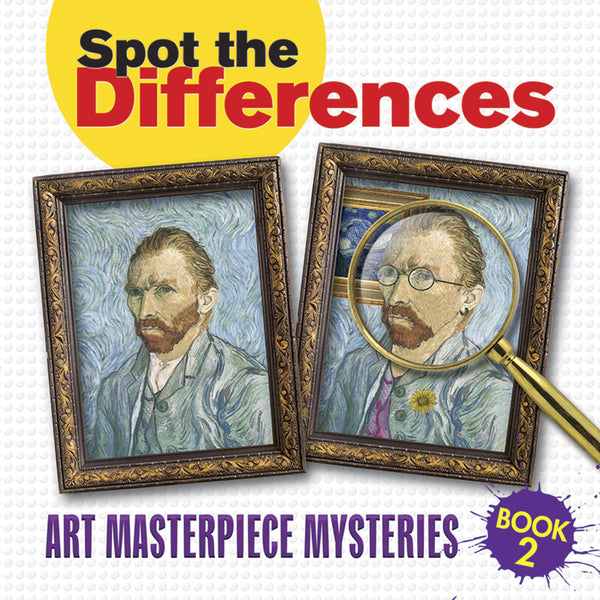 Spot the Differences Book 2: Art Masterpiece Mysteries