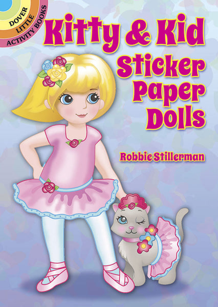 Kitty & Kid Sticker Paper Dolls (Mini Dover)