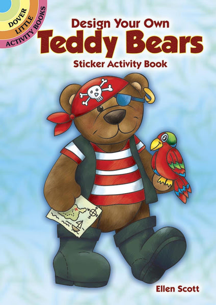 Design Your Own Teddy Bear Sticker Activity Book (Mini Dover)