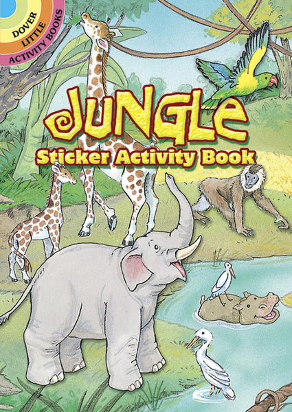 Jungle Sticker Activity Book (Mini Dover)