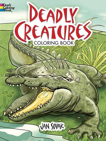 Deadly Creatures Coloring Book