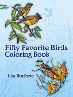 Favorite Fifty Birds Coloring Book
