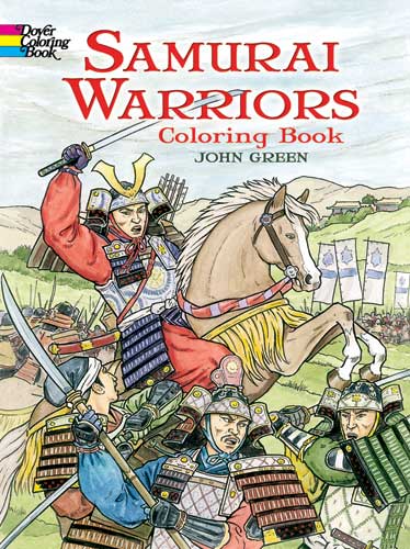 Samurai Warriors Coloring Book