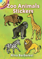 Zoo Animals Stickers (Mini Dover)
