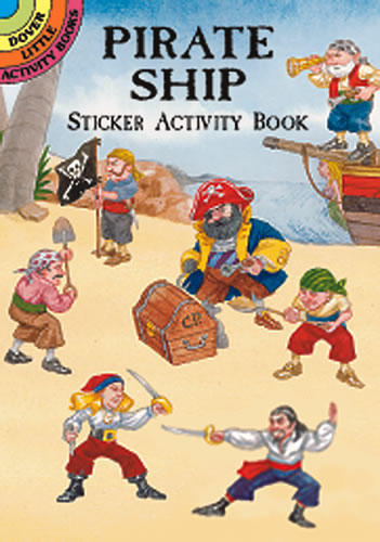 Pirate Ship  Sticker Activity Book (Mini Dover)