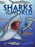 Sharks of the World Coloring Book
