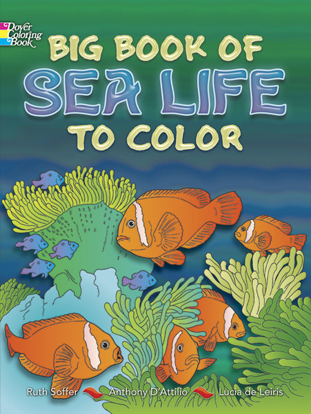 Big Book of Sea Life Coloring Book