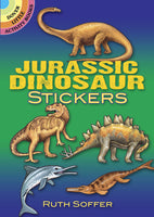 Jurassic Dinosaur Stickers (Mini Dover)