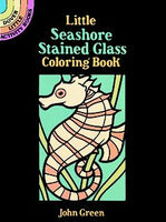 Little Seashore Stained Glass Coloring Book (Mini Dover)