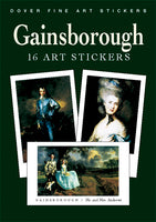 Gainsborough: 16 Art Stickers (Mini Dover)