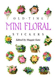 Old-Time Mini Floral Stickers (Mini Dover)