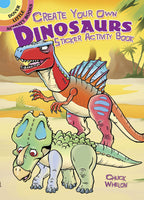 Create Your Own Dinosaurs Sticker Activity Book (Mini Dover)