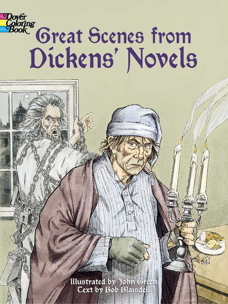 Great Scenes from Dickens Novel Coloring Book