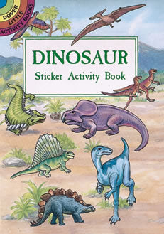 Dinosaurs Sticker Activity Book (Mini Dover)