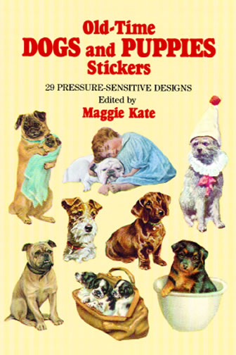 Old-Time Dogs & Puppies Sticker Book (Mini Dover)
