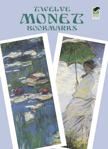 Twelve Monet Bookmarks (Mini Dover)