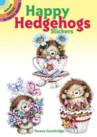 Happy Hedgehogs Stickers (Mini Dover)