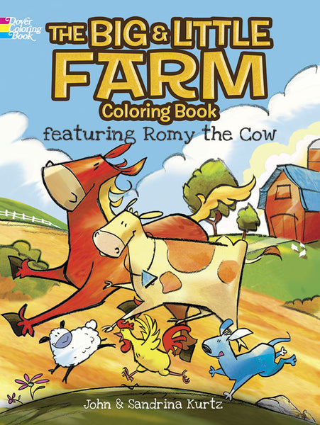 The Big & Little Farm Coloring Book