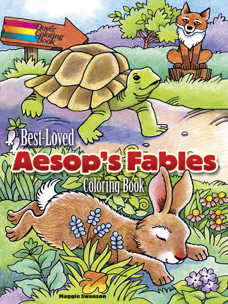Best Loved Aesop's Fables Coloring Book