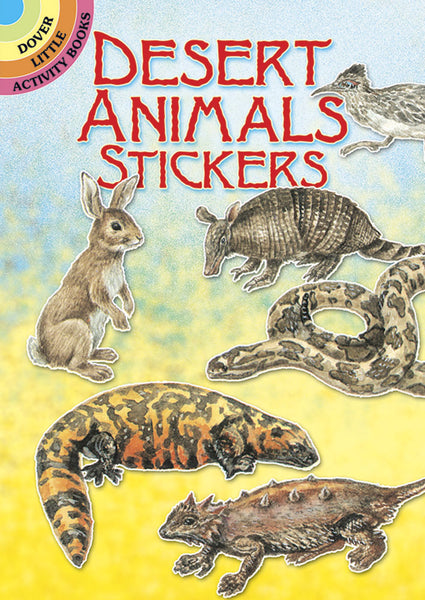 Desert Animals Stickers (Mini Dover)
