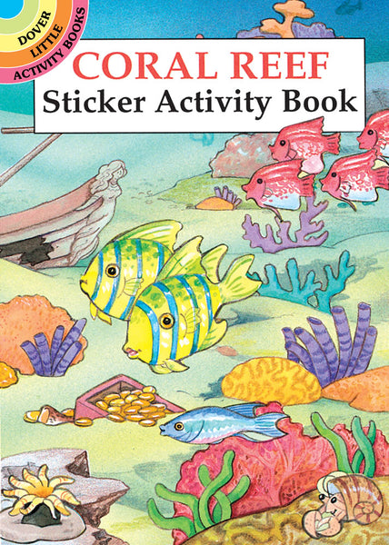 Coral Reef Sticker Activity Book (Mini Dover)