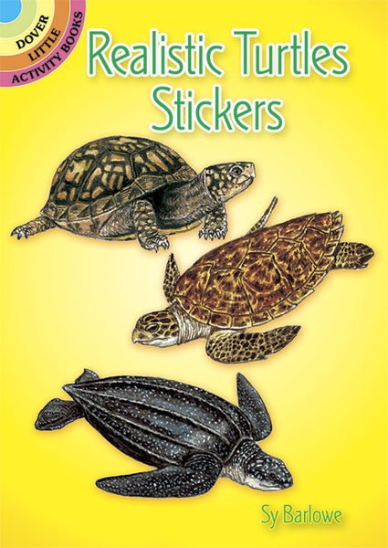 Realistic Turtles Stickers  (Mini Dover)
