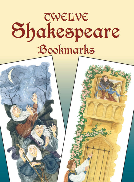 Twelve Shakespeare Bookmarks